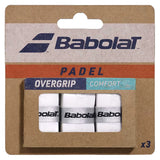 Comfort Padel Overgrip White,,Babolat,Blanc,One Size,Tennis Express,653055-101F26
