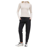 Women's Travelling Tennis Pant Black, BloqUV, Tennis Express, 6800-BLKF26-3