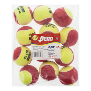 Qst 36 Felt Tennis Balls 12 Count Bag-Balls-Penn-68872-DEFAULT-L-Tennis Express