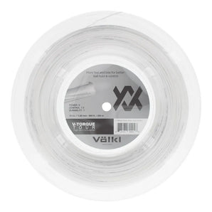 V-Torque Tour Tennis String Reel White-Strings-Volkl-68958-DEFAULT-L-Tennis Express