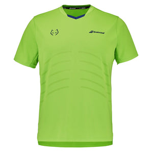 Men's Juan Lebron Replica Tennis Top Green Flash,Apparel,Babolat,Green Flash,S,Tennis Express,6MF26012-8013