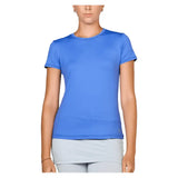 Women's UV Short Sleeve Tennis Top,Apparel,Sofibella,Valley Blue,XS,Tennis Express,7012-BBB-valblu-3