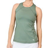 Women's UV Colors Tennis Tank Army,Apparel,Sofibella,XS,,Tennis Express,7080ARM-B