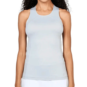 Women's UV Tennis Tank Stone,Apparel,Sofibella,Stone,XS,Tennis Express,7080STO-B