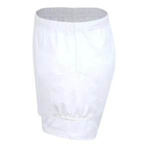 Girls' Tennis Shorty With Ball Pocket White-Apparel-Little Miss Tennis-710-B-22-Tennis Express