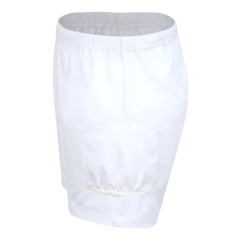 Girls' Tennis Shorty With Ball Pocket White-Apparel-Little Miss Tennis-710-B-22-Tennis Express