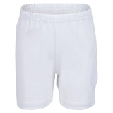 Girls' Tennis Shorty With Ball Pocket White-Apparel-Little Miss Tennis-710-B-Tennis Express