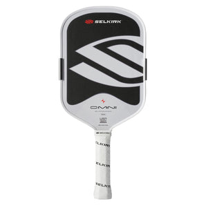 OMNI Elongated Pickleball Paddle Chalk,Pickleball Paddles,Selkirk,Chalk,One Size,Tennis Express,7118-OMNI-EL-WH