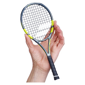 Mini Pure Aero 2026 Tennis Racquet Yellow and Grey-Green-Racquets-Babolat-741025-MINI-Tennis Express