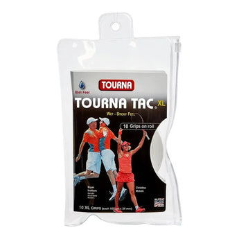 Tac 10 XL Pack-Accessories-Tourna-7536-WHITE-L-Tennis Express