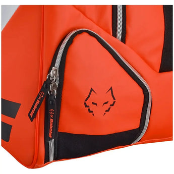 Juan Lebron RH Pro Padel Bag White and Orange-Bags-Babolat-759025-100-2-Tennis Express