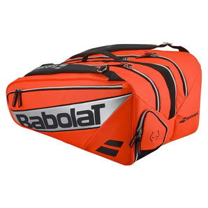 Juan Lebron RH Pro Padel Bag White and Orange-Bags-Babolat-759025-100-Tennis Express