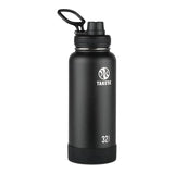 32 oz Actives Insulated Stainless Steel Bottle-Accessories-Takeya-78223-51020_ONYX-L-2-[Sku]-Tennis Express