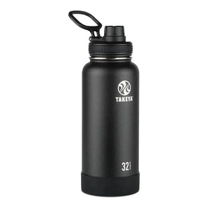 32 oz Actives Insulated Stainless Steel Bottle-Accessories-Takeya-78223-51020_ONYX-L-2-[Sku]-Tennis Express
