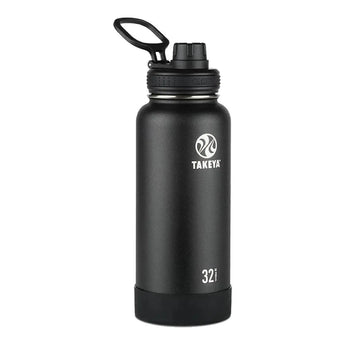 32 oz Actives Insulated Stainless Steel Bottle-Accessories-Takeya-78223-51020_ONYX-L-2-[Sku]-Tennis Express