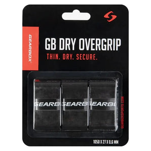 3-Pack Dry Pickleball Overgrip Black-Accessories-Gearbox-7G03-1-Tennis Express