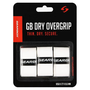 3-Pack Dry Pickleball Overgrip White-Accessories-Gearbox-7G03-2-Tennis Express