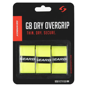 3-Pack Dry Pickleball Overgrip Neon Yellow-Accessories-Gearbox-7G03-6-Tennis Express