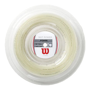 NXT Power 16 200M Tennis String Reel Natural-Strings-Wilson-80099-DEFAULT-L-Tennis Express
