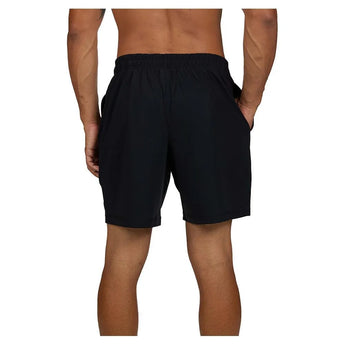 Men's SB Sport Game 7 Inch Tennis Short Black-Apparel-Sofibella-8010BLK-U22-4-Tennis Express