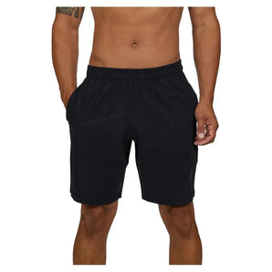 Men's SB Sport Game 9 Inch Tennis Short Black-Apparel-Sofibella-8011BLK-U22-3-Tennis Express