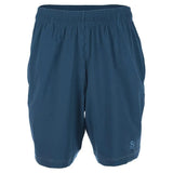 Men's SB Sport Game 9 Inch Tennis Short Steel Blue-Apparel-Sofibella-8011STB-F22-1-Tennis Express