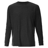 Men's SB Sport Classic Fit Long Sleeve Tennis Crew Black-Apparel-Sofibella-8016BLK-U22-1-Tennis Express