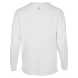 Men's SB Sport Classic Fit Long Sleeve Tennis Crew White-Apparel-Sofibella-8016WHT-U22-2-Tennis Express