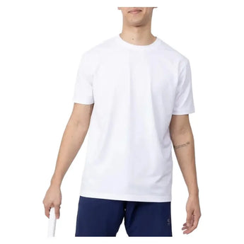 Men's Short Sleeve Tennis Top-Apparel-Sofibella-8032-B-W-Tennis Express