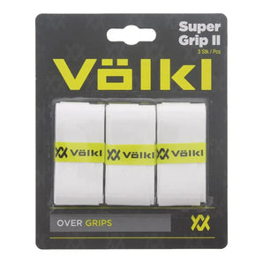 Super Grip II 3 Pack Tennis Overgrip White-Accessories-Volkl-81064-DEFAULT-L-Tennis Express