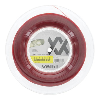 Classic Synthetic Gut Tennis String Reel-Strings-Volkl-81968-RED-L-Tennis Express