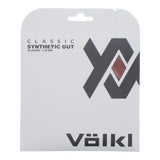 Classic Synthetic Gut Tennis String-Strings-Volkl-81969-RED-L-5-[Sku]-Tennis Express