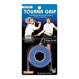Grip 3 Pack Blue-Accessories-Tourna-8266-DEFAULT-L-Tennis Express