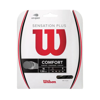 Sensation Plus Tennis String-Strings-Wilson-82708-BLACK-L-Tennis Express