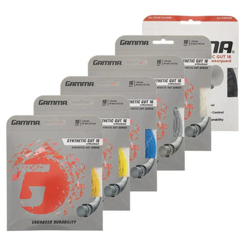 Synthetic Gut with Wearguard 16G Tennis String-Strings-Gamma-84019-DEFAULT-L-Tennis Express