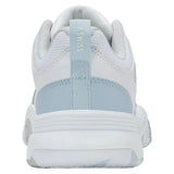 Juniors' Court Express 2 Tennis Shoes White and Ballad Blue-Footwear-K-Swiss-84428-117F25-2-Tennis Express