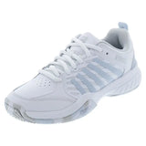 Juniors' Court Express 2 Tennis Shoes White and Ballad Blue-Footwear-K-Swiss-84428-117F25copy-Tennis Express