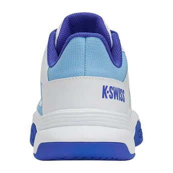 Juniors' Ultrashot Team 2 Tennis Shoes White and Dazzling Blue-Footwear-K-Swiss-84598-148S26-4-Tennis Express