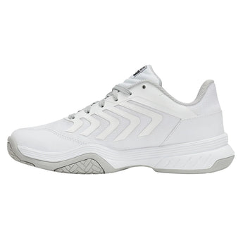 Juniors' Ultrashot Team 2 Tennis Shoes White and Dawn Blue-Footwear-K-Swiss-84598-152S26-2-Tennis Express