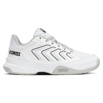 Juniors' Ultrashot Team 2 Tennis Shoes White and Dawn Blue-Footwear-K-Swiss-84598-152S26-3-Tennis Express