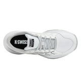 Juniors' Ultrashot Team 2 Tennis Shoes White and Dawn Blue-Footwear-K-Swiss-84598-152S26-5-Tennis Express