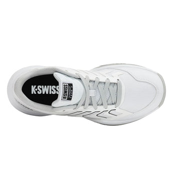 Juniors' Ultrashot Team 2 Tennis Shoes White and Dawn Blue-Footwear-K-Swiss-84598-152S26-5-Tennis Express
