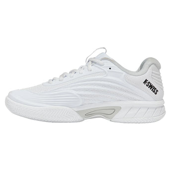 Juniors' Hypercourt Express 3 Tennis Shoes White and Dawn Blue-Footwear-K-Swiss-84603-152S26-2-Tennis Express