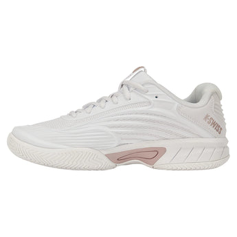 Juniors Hypercourt Express 3 Tennis Shoes White and Rose Gold,Footwear,K-Swiss,,,Tennis Express,84603-190F26-2
