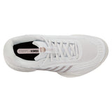 Juniors Hypercourt Express 3 Tennis Shoes White and Rose Gold,Footwear,K-Swiss,,,Tennis Express,84603-190F26-3