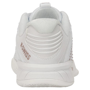 Juniors Hypercourt Express 3 Tennis Shoes White and Rose Gold,Footwear,K-Swiss,,,Tennis Express,84603-190F26-5