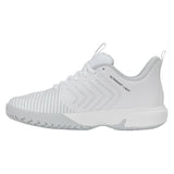 Juniors Ultrashot Light Tennis Shoes White and Glacier Gray,Footwear,K-Swiss,,,Tennis Express,84896-115-original2