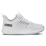 Juniors Ultrashot Light Tennis Shoes White and Glacier Gray,Footwear,K-Swiss,,,Tennis Express,84896-115-original_2_copy