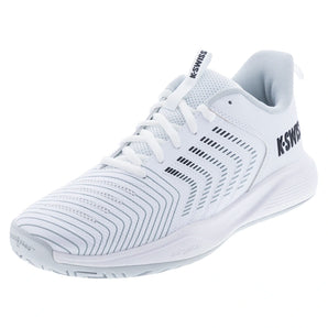 Juniors Ultrashot Light Tennis Shoes White and Glacier Gray,Footwear,K-Swiss,White/Glacier Gray,1Y,Tennis Express,84896-115F26copy