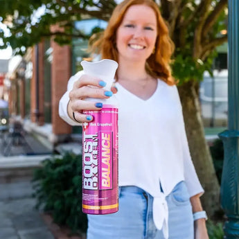 Supplemental Oxygen Large Pink Grapefruit Balance-Accessories-Boost Oxygen-8534-1-Tennis Express